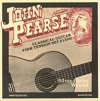John Pearse 1200 струны для классической гитары .029, .030, .033, .036, .041, .044, нейлон, сильное натяжение