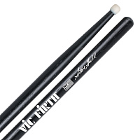 VIC FIRTH SSGN  барабанные палочки Steve Gadd - нейлоновый цилиндрический наконечник, материал - гикори, длина 15 3/4", диаметр - 0,550, цвет черный