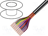 Tasker C12075  экранированный кабель 12х0.75 кв.мм