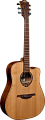 LAG T-170D CE Электроакустическая гитара, дредноут с вырезом и пьезодатчиком, цвет натуральный
