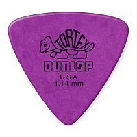 Dunlop 431R114 Tortex Triangle 72Pack  медиаторы, толщина 1,14 мм, 72 шт.