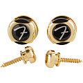 FENDER Infinity Strap Locks (Gold) стреплоки, цвет золотистый