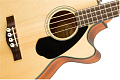 Fender CB-60SCE Bass Natural LR Электроакустическая бас-гитара, топ массив ели, цвет натуральный