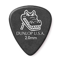 Dunlop 417R200 Gator Grip Standard 72Pack  медиаторы, толщина 2 мм, 72 шт.