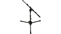 Ultimate Support JS-MCTB50  стойка микрофонная низкая "журавль" на треноге с телескопическим коленом 42-74см, черная