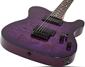 Schecter PT STANDARD PBB Электрогитара, 6 струн, цвет PURPLE BURST BURL