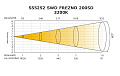 SILVER STAR SS5252 SWD FREZNO 200SD  Светодиодный прожектор направленного света с линзой Френеля. Cила света 97300 кд, (аналог 2000 Вт лампы) , источник света COB LED 300 Вт 