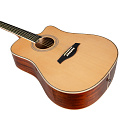 ROCKDALE Aurora D10 С NAT Solid акустическая гитара, цвет натуральный