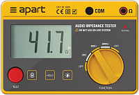 Apart IMPMET Цифровой тестер для трансляционных линий: импедансметр, генератор тестового сигнала
