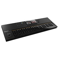 Native Instruments Komplete Kontrol S61 Mk2 Black Edition  61-клавишная полувзвешенная MIDI клавиатура с послекасанием, механика Fatar, 2 RGB дисплея высокого разрешения, подсветка клавиш