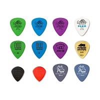 Dunlop PVP113 Variety Electric 12Pack  набор медиаторов для электрогитары, 12 шт.