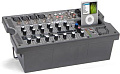 SAMSON XP308i Мобильный звуковой комплект: две акустических системы 2х150 Вт (8" НЧ + 1" ВЧ), встроенный 8-канальный микшер-усилитель 300 Вт с процессором эффектов, док-станция для iPod, соединительные кабели