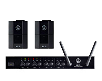 AKG DMS70 Q Instrumental Set Dual - цифровая радиосистема с 2мя поясным передатчиками, возможность расширения до 4х передатчиков