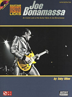 HL02501654 - Joe Bonamassa: Legendary Licks - книга: Джо Бономасса - "Легендарные запилы на гитаре", 80 страниц, язык - английский