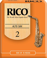RICO RJA1020 трости для саксофона альт, №2, 10 шт в упаковке