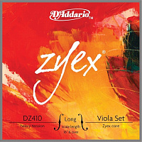 D'ADDARIO DZ410 LH Zyex струны альтовые, Heavy, Long Scale