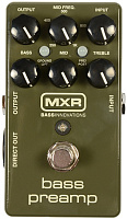 DUNLOP MXR M81 Bass Preamp Педаль для бас-гитары предусилитель