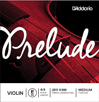 D'ADDARIO J811 4/4M prelude, струна скрипичная 4/4 medium, E