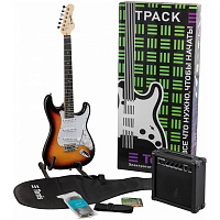 TERRIS TPACK-TST-045 SB Электрогитара в наборе