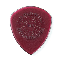 Dunlop 549P114 Flow Standard Grip 6Pack  медиаторы, толщина 1,14 мм, 6 шт.