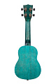 KALA KA-MRT-BLU-S укулеле сопрано, корпус меранти, цвет голубой