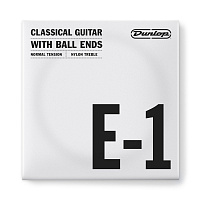 Dunlop DCY01ENB Nylon Treble Ball Ends E-1  струна E, 1 струна для классической гитары, нейлон