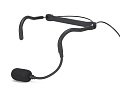 Samson QEx Fitness Headset электретный микрофон для фитнес-радиосистем, 50 Гц - 12 кГц, вес 39.8 г, в комплекте 4 кабеля с разъемами для разных радиосистем, чехол для хранения, клипса, цвет черный