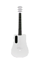 LAVA ME 2 E-Acoustic White электроакустическая гитара со звукоснимателем, материал карбон, цвет белый