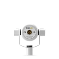 RODE PodMic WHITE студийный микрофон, цвет белый