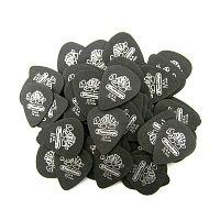 Dunlop 488R073 Tortex Pitch Black Standard 72Pack  медиаторы, толщина 0,73 мм, 72 шт.