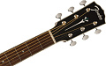 FENDER PD-220E Mahagony Aged Cognac Burst электроакустическая гитара, цвет темный санберст, кейс в комплекте
