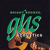 GHS BB10U BRIGHT BRONZE набор струн для акустической гитары, 10-46