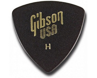 GIBSON APRGG-73H 1/2 GROSS BLACK WEDGE STYLE/HEAVY медиатор
