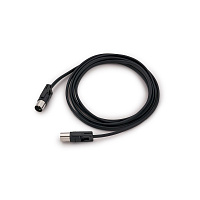 Rockboard RBO CAB MD FX 200 BK  FlaX Plug MIDI Cable 200 cm / 78 47/64" миди-кабель, длина 2 метра, поворотные разъемы