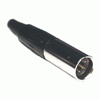 AVCLINK 92M-501(5P) Разъем mini-XLR "папа" кабельный 5 контактов 