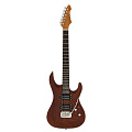 ARIA PRO II MAC-DLX STBR электрогитара, цвет Stained Brown