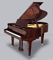 KAWAI GM10K MH/MP Кабинетный рояль, цвет красное дерево полированное, длина 150см, еловая дека 0,98м2, покрытие клавиш акрил/фенол