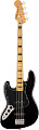 FENDER SQUIER SQ CV 70s JAZZ BASS LH MN BLK 4-струнная бас-гитара (левосторонняя модель), цвет черный