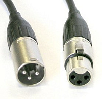 AVC LINK CABLE-950/0.5-Black Кабель аудио XLR "папа" - XLR "мама", длина 0.5 метра