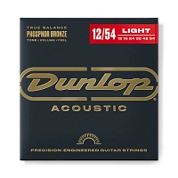 Dunlop DAP1254 Phosphor Bronze  струны для акустической гитары, 12-54