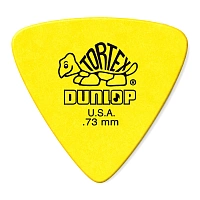 Dunlop 431P073 Tortex Triangle 6Pack  медиаторы, толщина 0,73 мм, 6 шт.