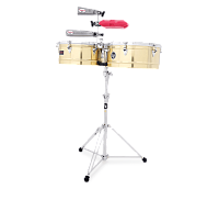 Latin Percussion LP1314-B Timbales Prestige Solid Brass Два тимбала 13" и 14"