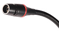 SHURE CVG12DRS-B/C конденсаторный кардиоидный микрофон, 12", 2 гибких секции, встроенный преамп, с подставкой, черный, кольцо, mute
