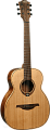 LAG TRAVEL-RC  Акустическая тревел-гитара + чехол, цвет натуральный, кедр