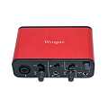 Wrugste GV-AR005  аудиоинтерфейс USB, 2 входа (XLR+Jack)/2 выхода
