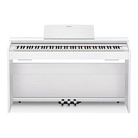 Casio PX-870WE  цифровое фортепиано, 88 клавиш, 256-голосная полифония, 19 тембров, 4 хоруса, цвет белый