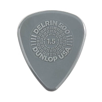 Dunlop 450P150 Delrin 500 Primegrip 12Pack  медиаторы, толщина 1,5 мм, 12 шт.
