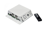 ECLER CA40 Цифровой микшер-усилитель, компактный, 2-х канальный по 20 Вт на 4 Ом, функция авто standby, легкий, бесшумный (без вентилятора), 1 мик. вход с фантомным питанием,2 лин. небалансн.входа, регулятор Bass,Treble, выход AUX, порт RS-232
