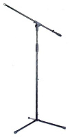 NordFolk NMS12B стойка микрофонная напольная "журавль", высота 1000-1760 мм, сталь, черная
