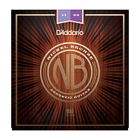 D'ADDARIO NB1152 струны для акустической гитары Nickel Bronze 11-52